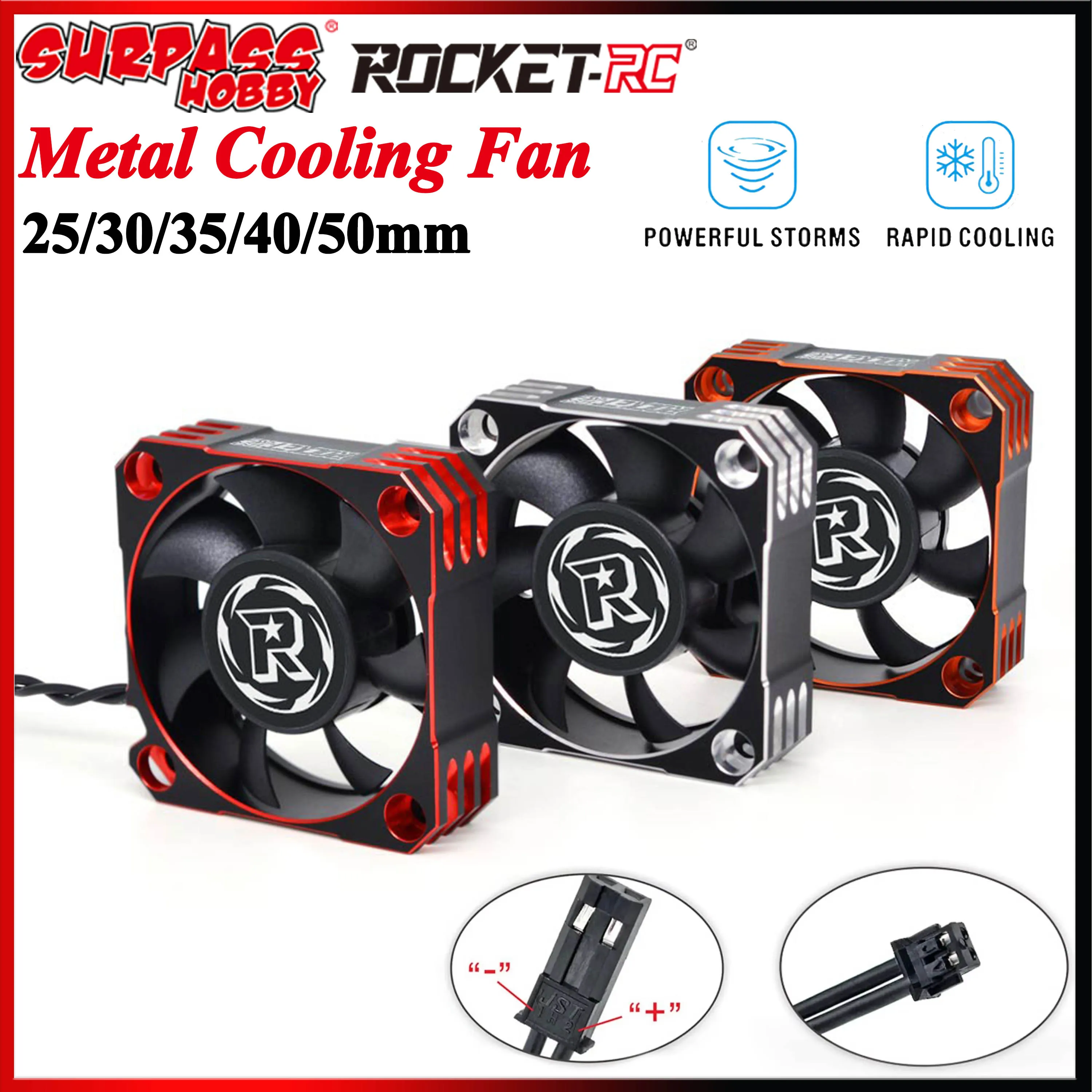 Brushless Motor 3650 - صاروخ 25/30/35/40/50 مللي متر V2 مروحة