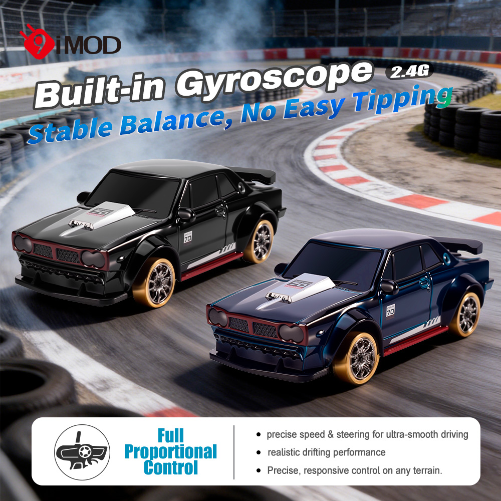 Rc Hobby France - سيارة تحكم عن بعد 9IMOD بمقياس