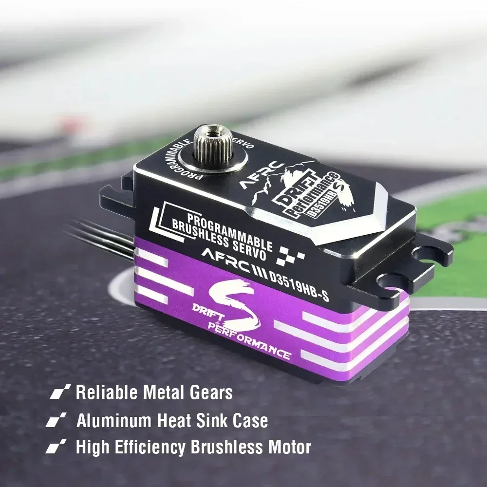 محرك سيرفو D3519HB-S منخفض الا - مراجعة Rc Drift Car Brushless وسعره