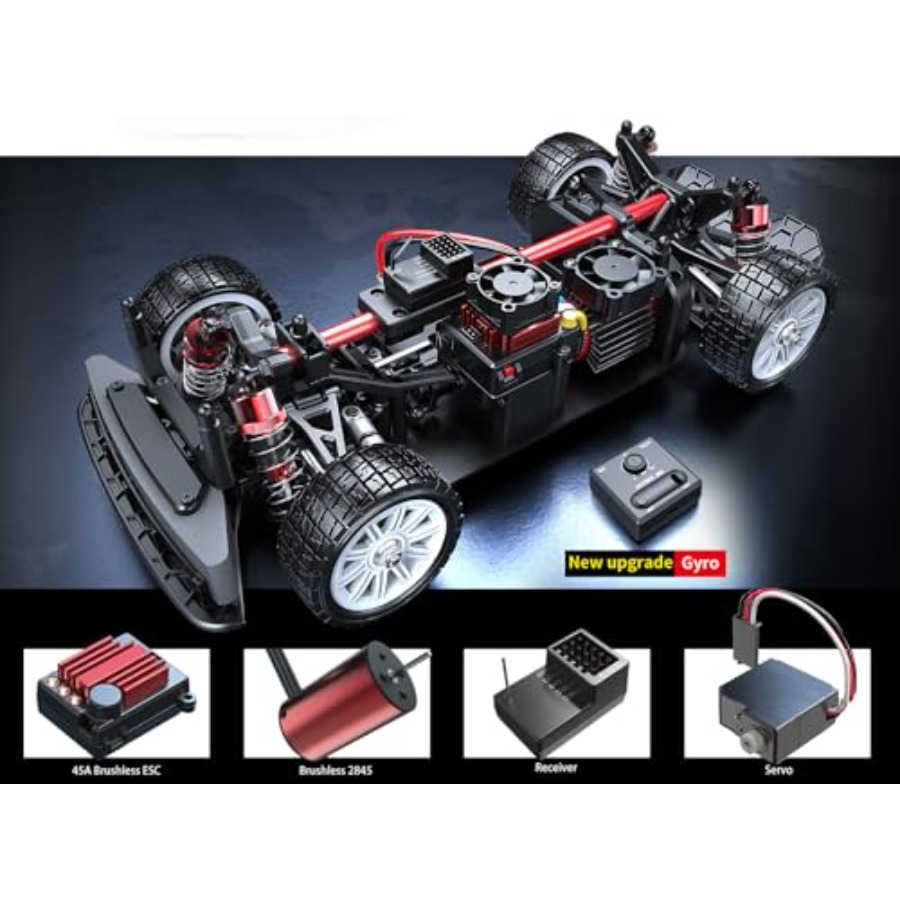 سيارة درفت RC لجميع التضاريس ل - مراجعة Rc Drift Car Brushless وسعره