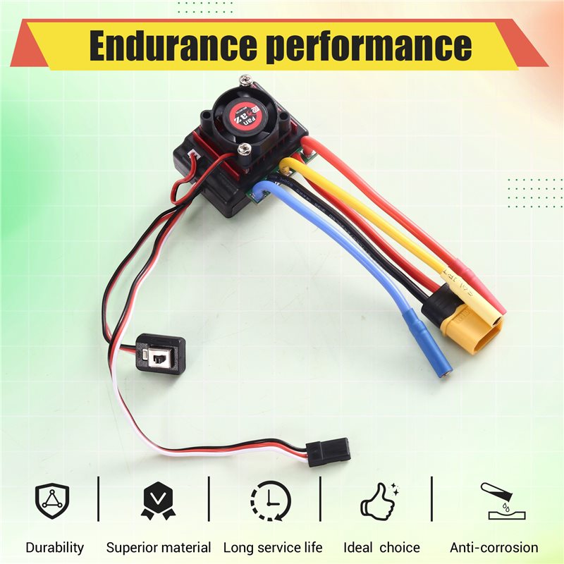 وحدة تحكم في السرعة بدون فرشاة - مراجعة Brushless Motor 3650 وسعره