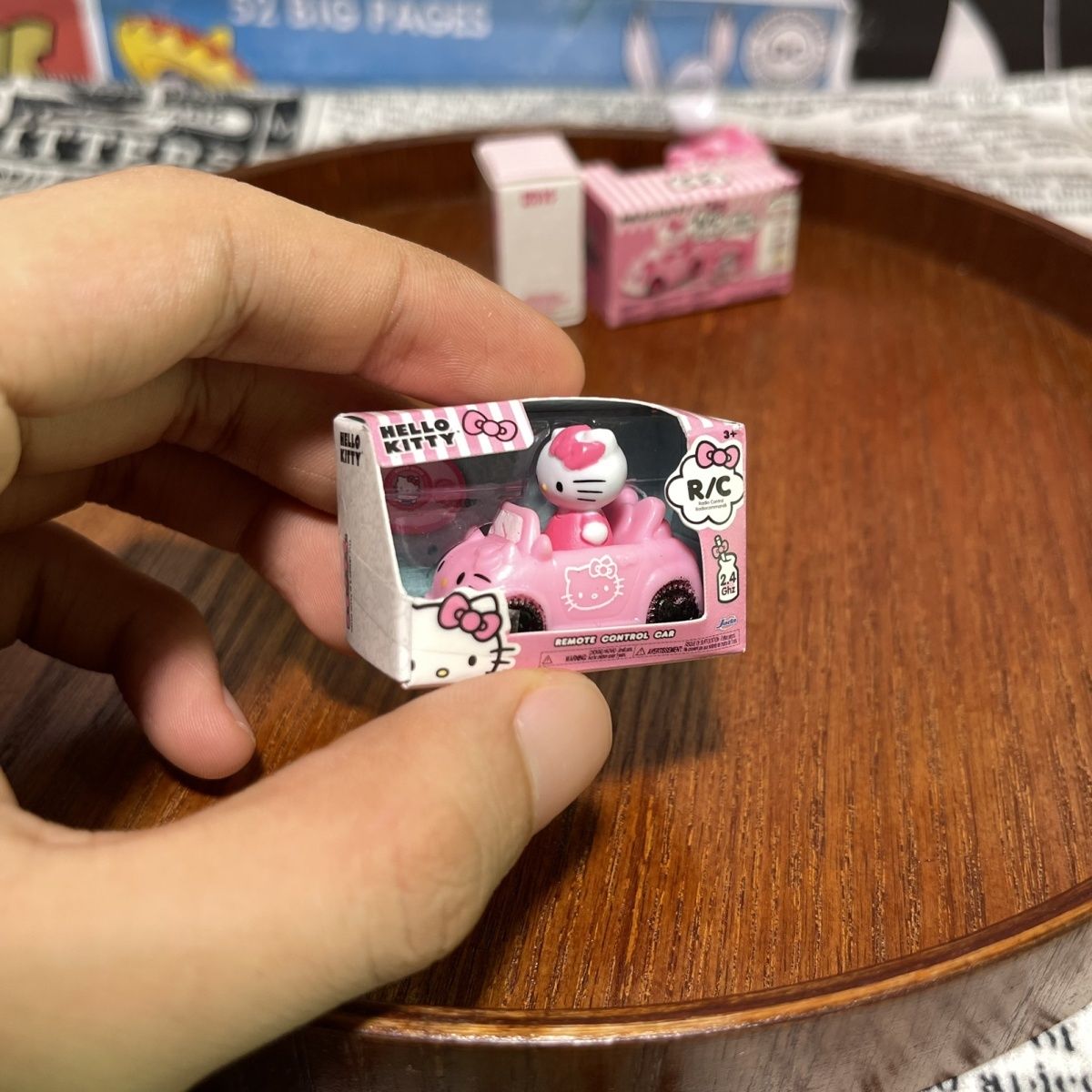 تمثال كرتوني مرحبا كيتي سيارة  - مراجعة Yunshen Rc Hobby وسعره