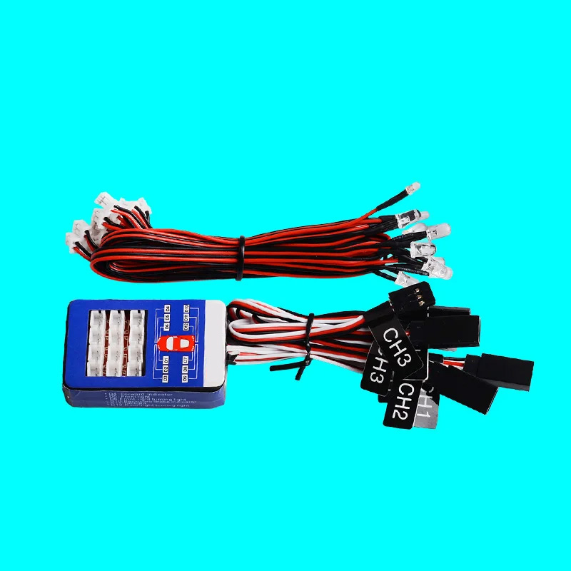 نظام إضاءة LED لسيارة التحكم ع - مراجعة Yunshen Rc Hobby وسعره
