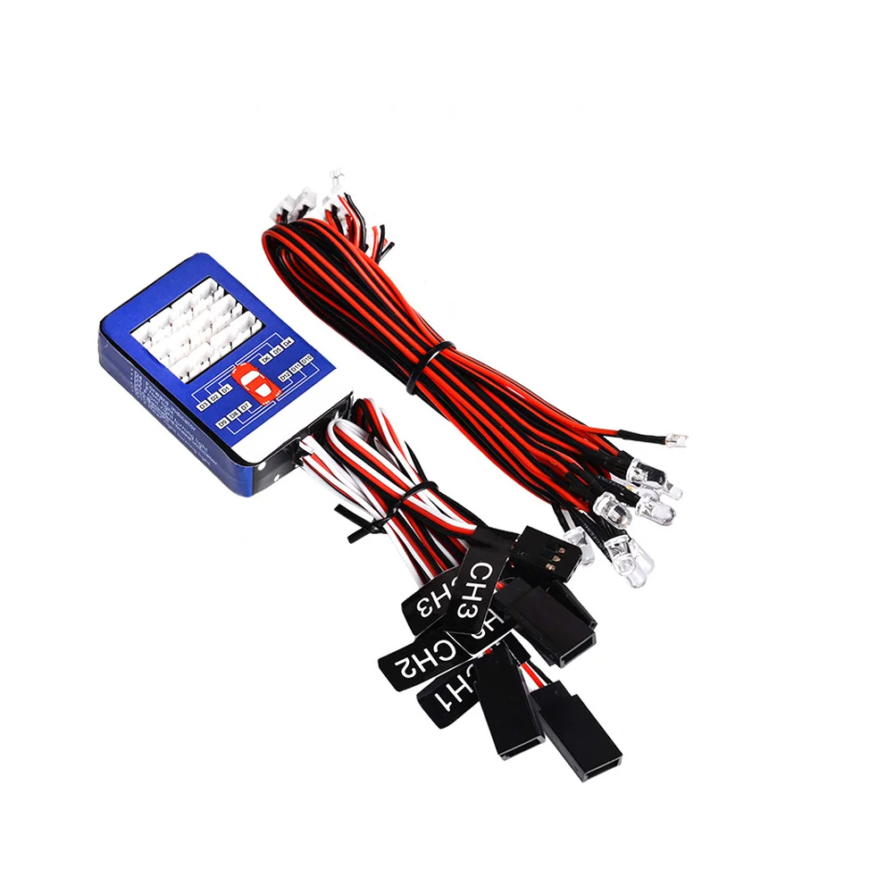 نظام إضاءة LED لسيارة التحكم ع - مراجعة Yunshen Rc Hobby وسعره