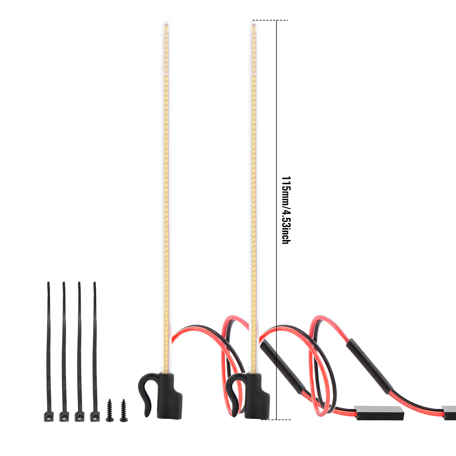 مود راكس 2 قطعة أضواء LED لهوا - مراجعة Yunshen Rc Hobby وسعره