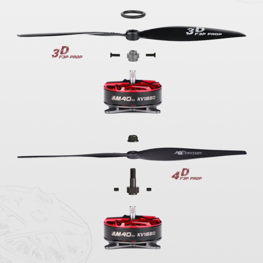 T-Hobby AM40 V2 3D/4D 2-3S است - مراجعة Rc Hobbies وسعره