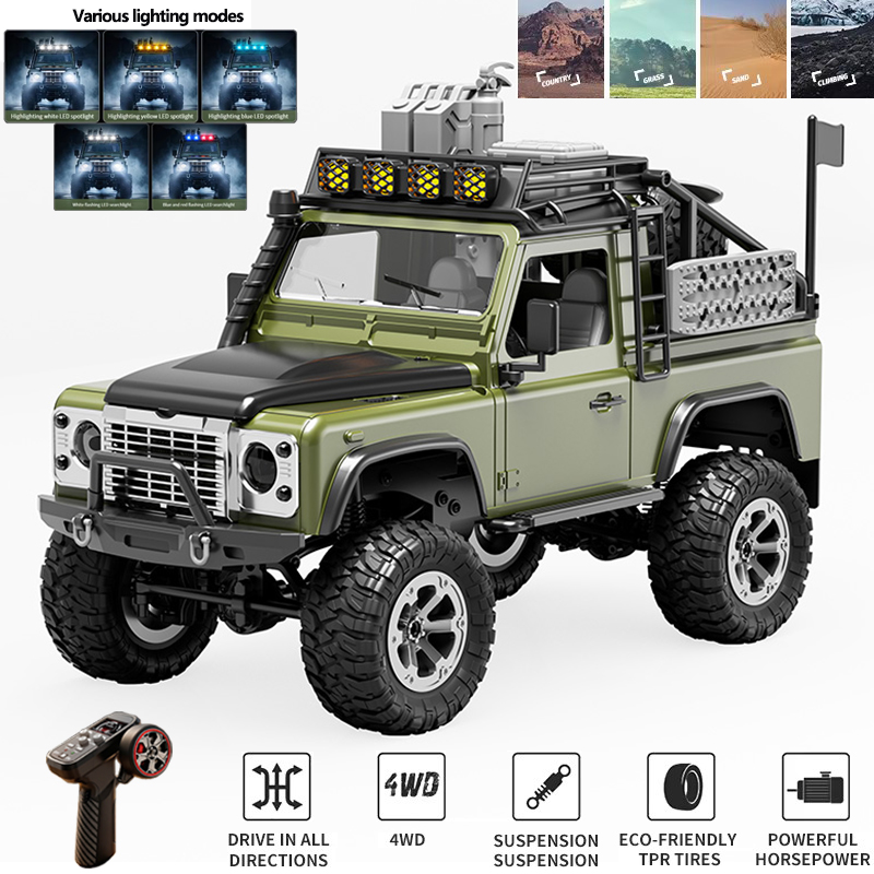 سيارة تسلق RC KF90 1:12 رباعية - مراجعة Rc Hobby France وسعره