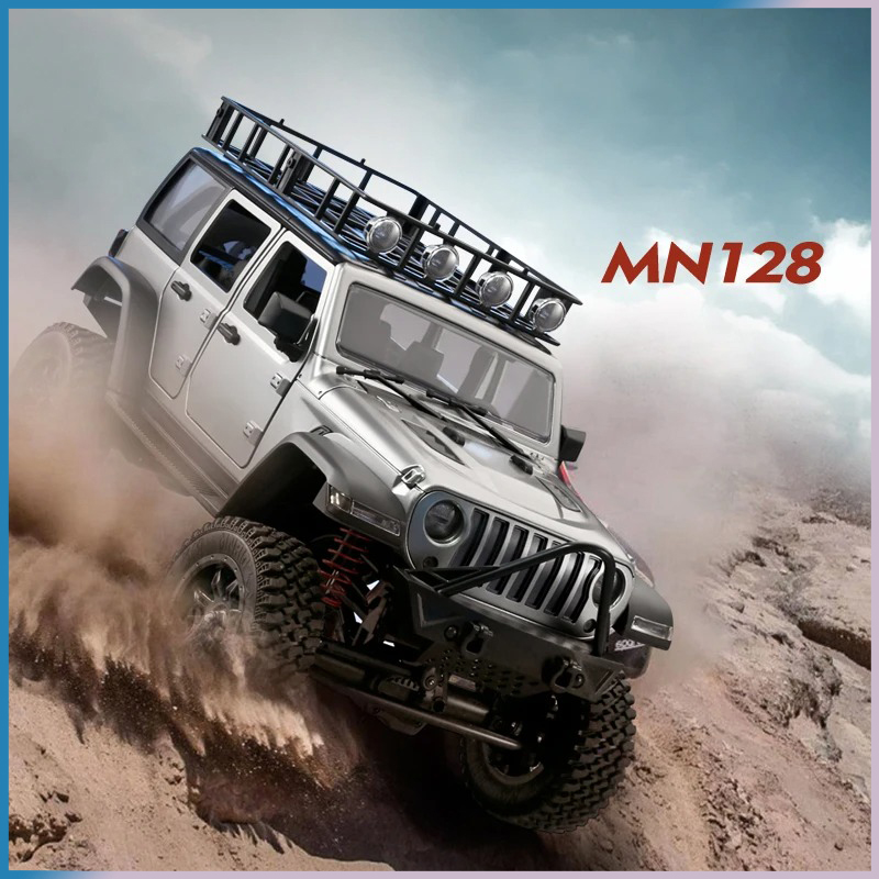 سيارة تحكم عن بعد MN128 رباعية - مراجعة Rc Hobby France وسعره