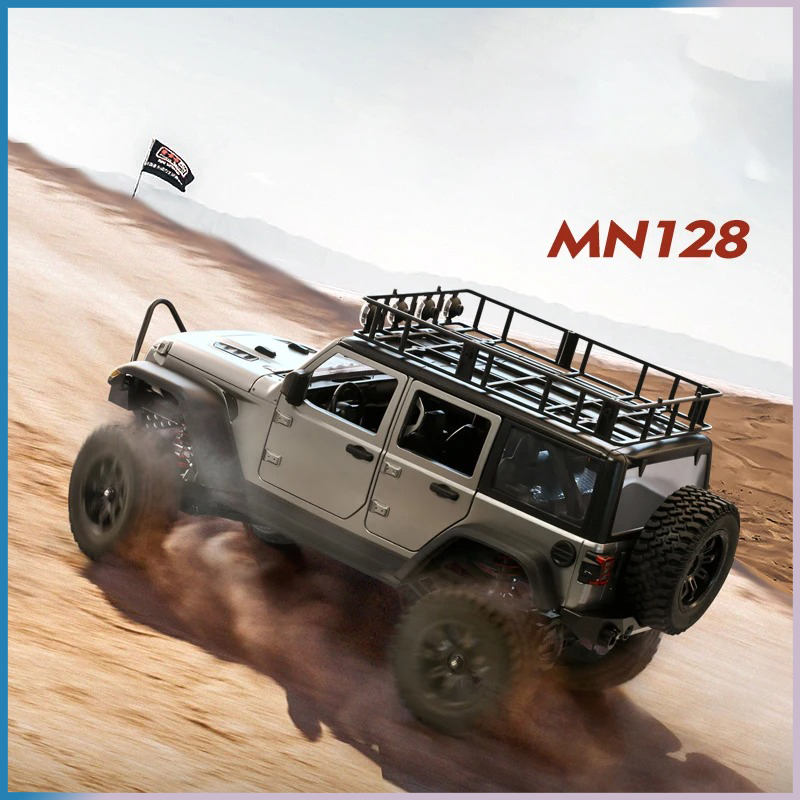 سيارة تحكم عن بعد MN128 رباعية - مراجعة Rc Hobby France وسعره