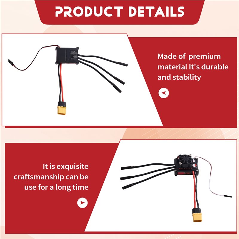 وحدة تحكم إلكترونية في السرعة  - مراجعة Brushless Motor 3650 وسعره