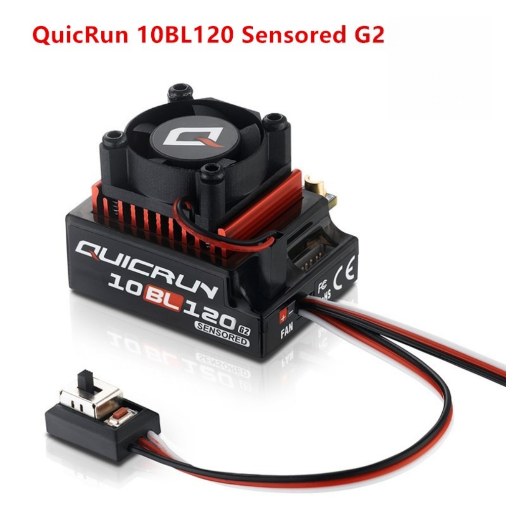 FATJAY Hobbywing QUICRUN-10BL- - مراجعة Brushless Motor 3650 وسعره