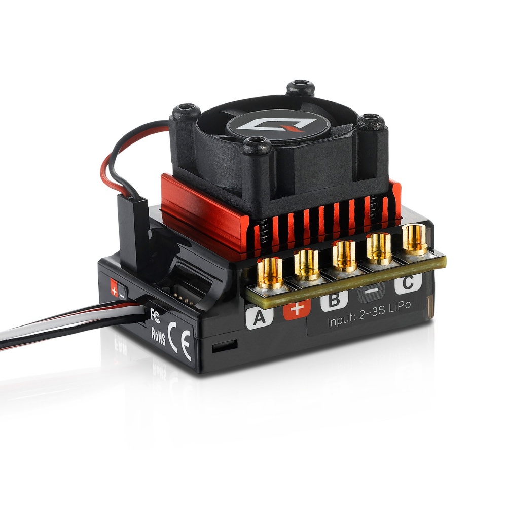 FATJAY Hobbywing QUICRUN-10BL- - مراجعة Brushless Motor 3650 وسعره